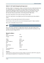 Preview for 71 page of KBR multicomp D6 7 Series User Manual Technical Parameters