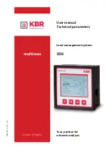 KBR multimax 3D6 User Manual предпросмотр