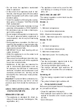 Предварительный просмотр 39 страницы KBS Gastrotechnik DI7CWE400 Instructions For Installation, Operation And Maintenance