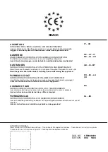 Предварительный просмотр 2 страницы KBS 6NPC/E400 Instructions For Installation, Operation And Maintenance