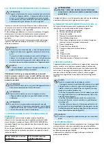 Preview for 6 page of KBS 822815 Operation Manual Instructions For Use & Maintenance