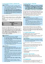 Preview for 11 page of KBS 822815 Operation Manual Instructions For Use & Maintenance