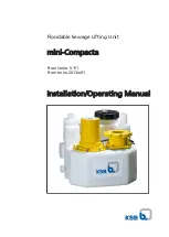 Preview for 1 page of KBS mini-Compacta Installation & Operating Manual