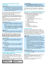 Preview for 14 page of KBS Pablo-2 100 S Operation Manual Instructions For Use & Maintenance