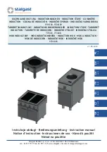 Предварительный просмотр 2 страницы KBS Stalgast 773025 Instruction Manual