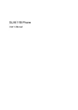 KBT Mobile SLIM 11B User Manual preview