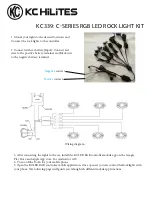 KC HiLiTES C Series Wiring Diagram предпросмотр