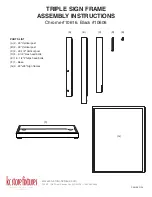 Preview for 2 page of KC STORE FIXTURES 10616 Assembly Instructions