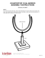 Предварительный просмотр 3 страницы KC STORE FIXTURES 14607 Assembly Instructions