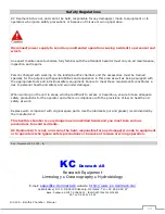 Предварительный просмотр 14 страницы KC 100.124 Manual