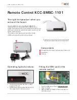 Предварительный просмотр 2 страницы KCC KCC-SMSC-1101 Manual