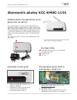 Предварительный просмотр 10 страницы KCC KCC-SMSC-1101 Manual