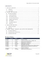 Preview for 2 page of KCF SMARTdiagnostics Base Station V4 Product Manual