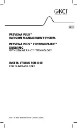 Preview for 1 page of KCI PREVENA PLUS Instructions For Use Manual