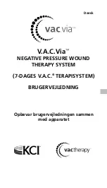 Preview for 169 page of KCI V.A.C.Via v.a.c.therapy Negative Pressure Wound Therapy System Instructions For Use Manual