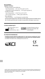 Preview for 292 page of KCI V.A.C.Via v.a.c.therapy Negative Pressure Wound Therapy System Instructions For Use Manual