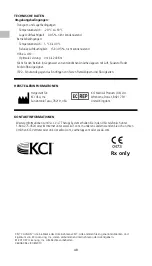 Preview for 56 page of KCI V.A.C.Via v.a.c.therapy Negative Pressure Wound Therapy... Instructions For Use Manual