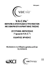 Preview for 269 page of KCI V.A.C.Via v.a.c.therapy Negative Pressure Wound Therapy... Instructions For Use Manual