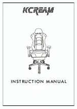 Preview for 1 page of KCream Gaming Chair Instruction Manual