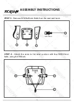 Preview for 5 page of KCream Gaming Chair Instruction Manual