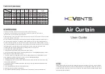 KCVENTS FM-125-06 User Manual preview