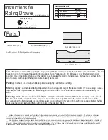 Preview for 1 page of kd frames 7936-RD-36 Instructions