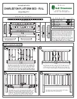 Preview for 1 page of kd frames CHARLESTON 3992-CP-F Instructions