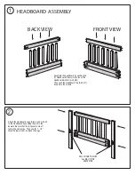 Preview for 2 page of kd frames Charleston Plus Platform Bed XL-TWIN Instructions