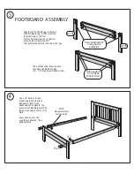 Preview for 3 page of kd frames Charleston Plus Platform Bed XL-TWIN Instructions