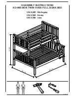 Preview for 1 page of KD-MISSION SKU 4242 Assembly Instructions Manual