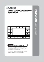 Preview for 1 page of KD One NAVIEN UHA-742SG/M User Manual