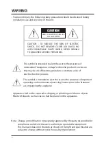 Preview for 4 page of KD One NAVIEN UHA-742SG/M User Manual