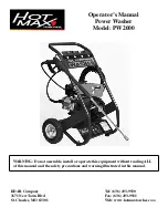 Preview for 1 page of KDAR Hot Max Torches PW2000 Operator'S Manual