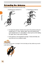 Preview for 14 page of KDDI A1305SA Basic Operation Gude