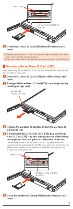 Preview for 10 page of KDDI aquos shl25 User Manual