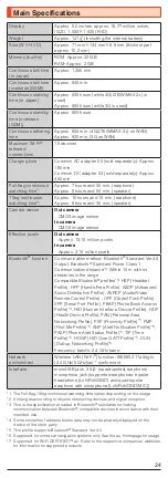 Preview for 25 page of KDDI aquos shl25 User Manual