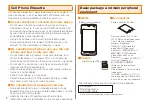 Preview for 4 page of KDDI ARROWS ES IS12F Basic Manual