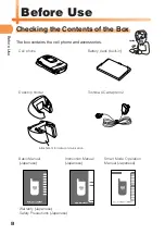 Предварительный просмотр 10 страницы KDDI AU A5506T Basic Manual