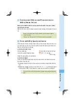 Предварительный просмотр 89 страницы KDDI W62S User Manual