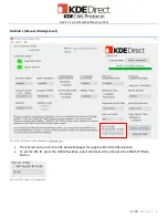 Preview for 9 page of KDE Direct KDECAN Protocol KDE-UAS125UVC-HE Manual