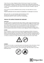 Preview for 2 page of kdgarden 20’x10’ Carport Canopy Assembly Manual