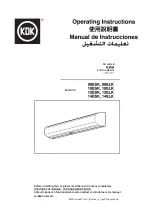 Preview for 1 page of KDK 08ELK Operating Instructions Manual