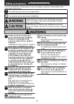 Предварительный просмотр 2 страницы KDK 15TGQZ Operating And Installation Instructions