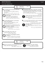 Preview for 13 page of KDK 17CUH Installation And Operating Instructions Manual