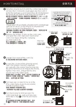 Preview for 10 page of KDK 23BWDBH Installation And Operating Instructions Manual