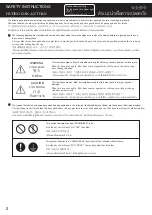 Preview for 2 page of KDK 24CHRA Installation And Operating Instructions Manual