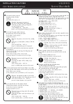 Preview for 3 page of KDK 24CURA Installation And Operating Instructions Manual