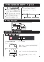 Preview for 8 page of KDK 2509UA Installation And Operating Instructions Manual