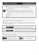 Preview for 3 page of KDK 3009DA Operating Instruction