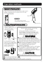 Предварительный просмотр 15 страницы KDK 3009DA Operating Instruction